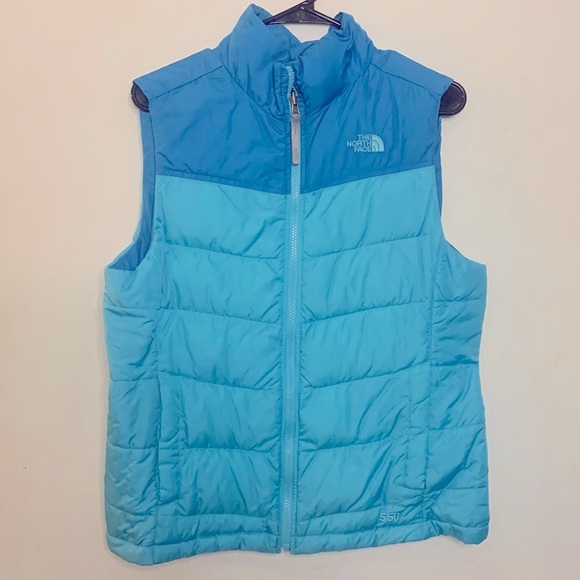 The North Face Other - Girls The North Face 550 Goose Down Puffer Vest, Size XL/18, Blue, Winter